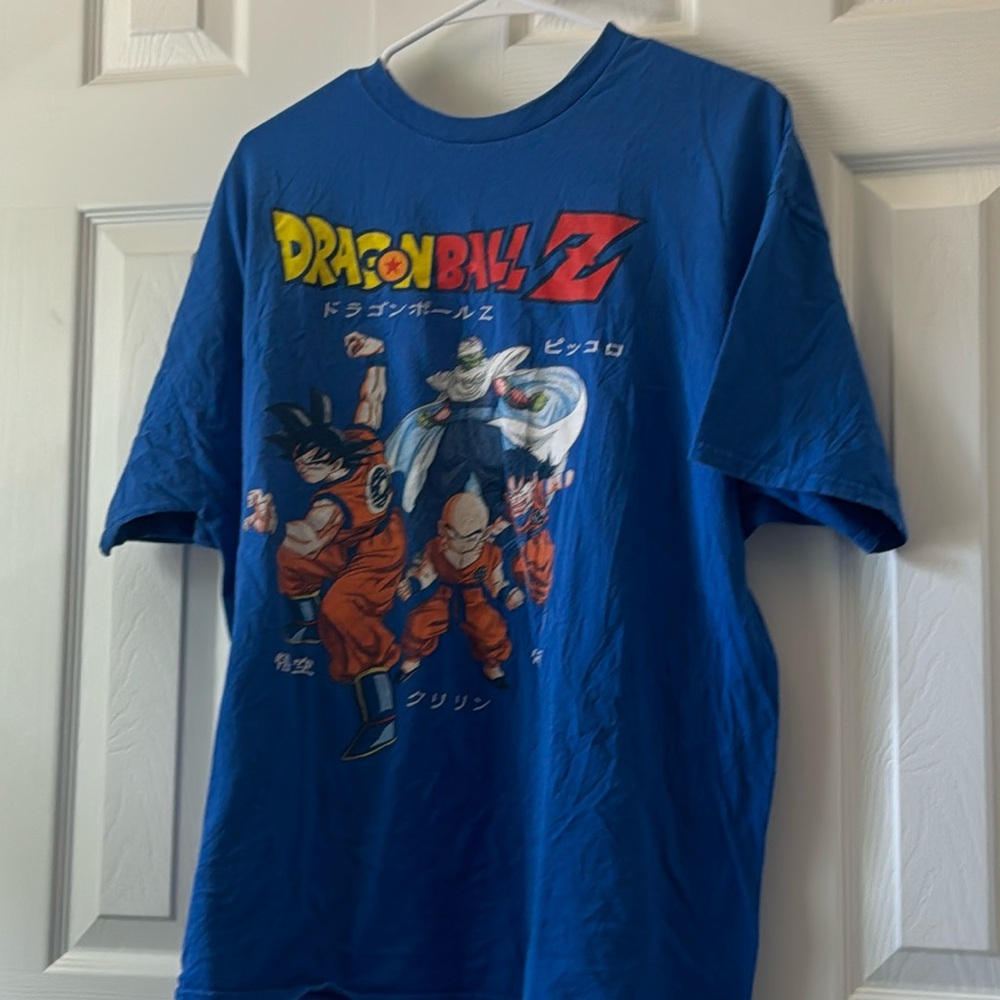 Blue Dragon Ball Z T Shirt 2XL Goku
